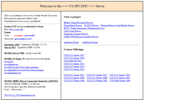 cs.spu.edu