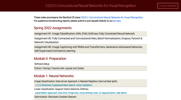 cs231n.github.io