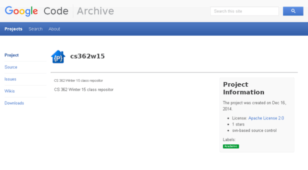 cs362w15.googlecode.com