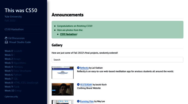 cs50.yale.edu