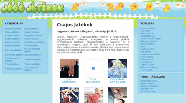 csajos-jatekok.jooojatekok.com