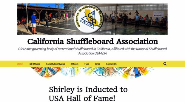 csashuffleboard.com