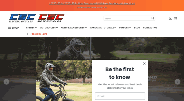 csc-ebikes.com