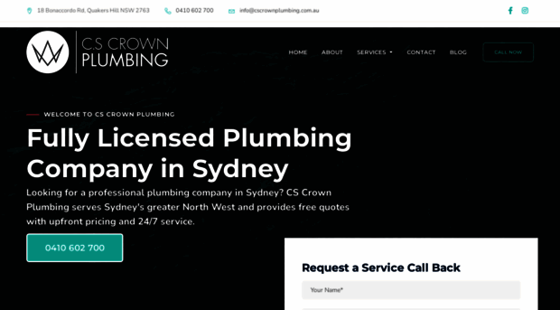 cscrownplumbing.com.au