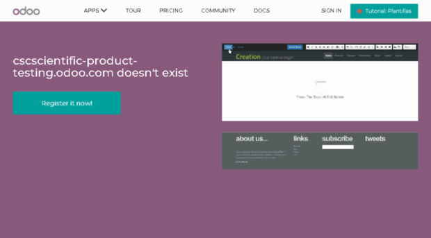 cscscientific-product-testing.odoo.com