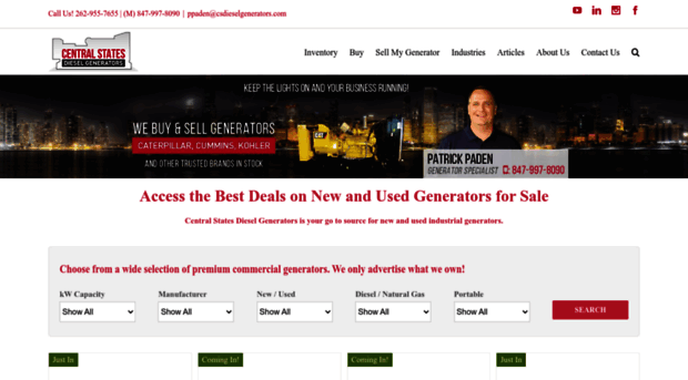 csdieselgenerators.com