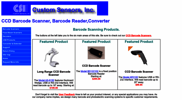 csensors.com