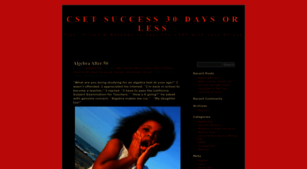 csetsuccess30daysorless.wordpress.com