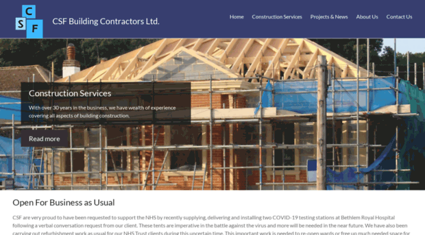 csfbuildingcontractors.com