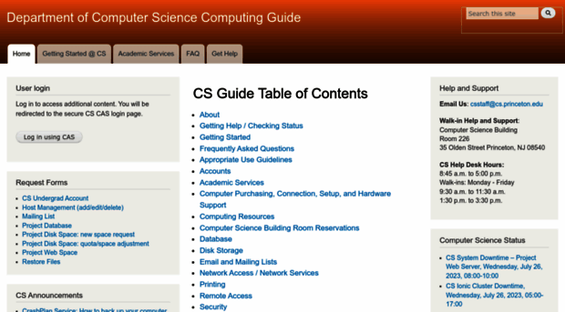 csguide.cs.princeton.edu