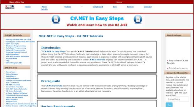 csharpdotnettutorials.ktsinfotech.com