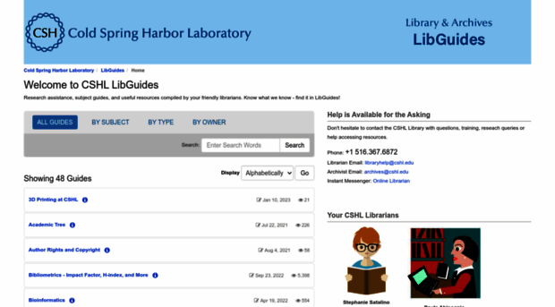 cshl.libguides.com