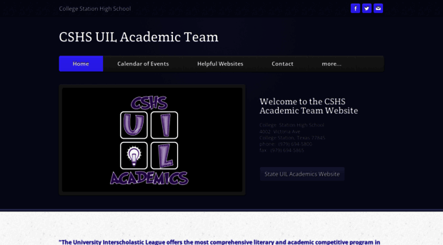 cshsacademics.weebly.com