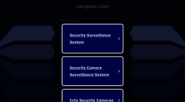 csi-speco.com