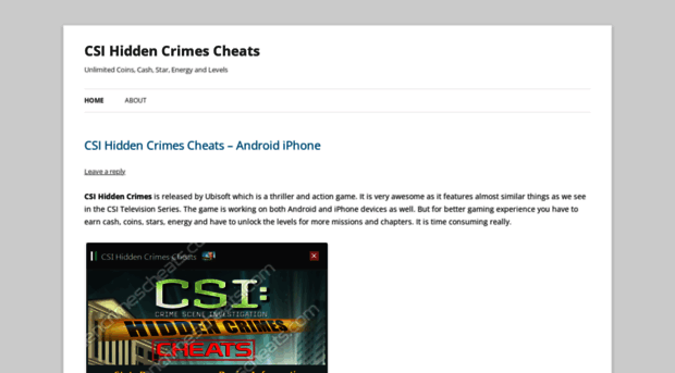 csihiddencrimescheats.wordpress.com