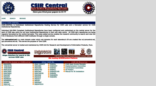 csircentral.net