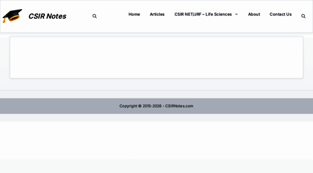 csirnotes.com