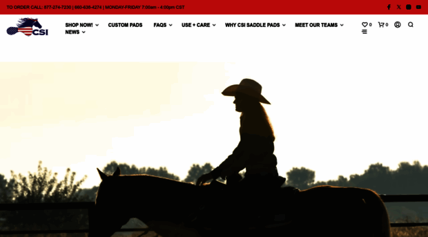 csisaddlepads.com