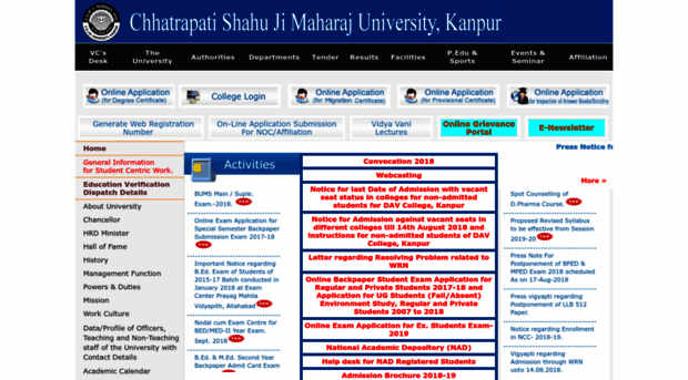 csjmuniversity.co.in