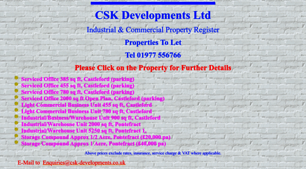 cskdevelopments.co.uk