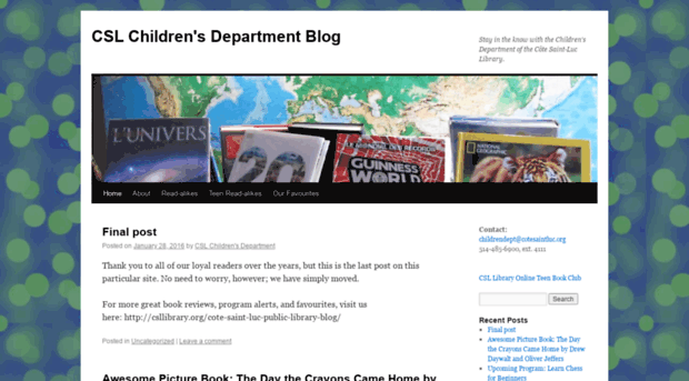 cslchildrensdepartment.wordpress.com