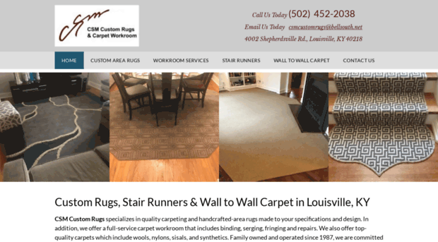csmcustomrugs.com