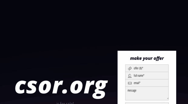 csor.org