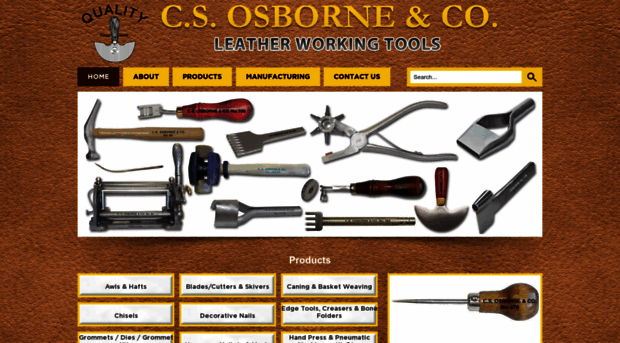 csosborneleathertools.com