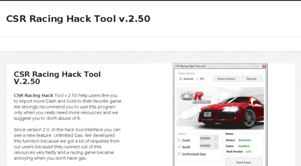 csrracinghacktool.weebly.com