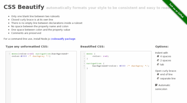 cssbeautify.com