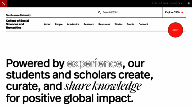 cssh.northeastern.edu