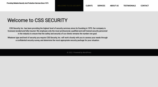 csssecurityservices.com