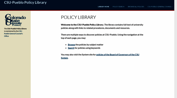 csu-pueblo-policies.colostate.edu