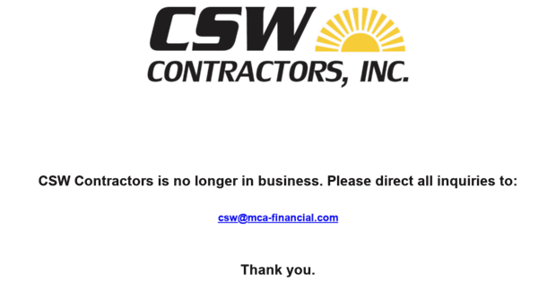 cswcontractors.com