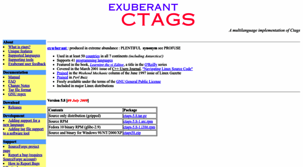 ctags.sourceforge.net