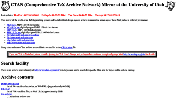 ctan.math.utah.edu