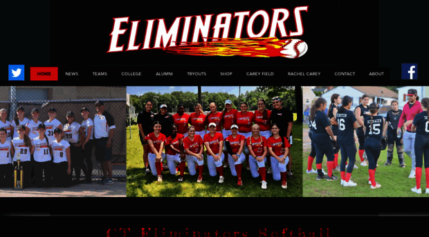 cteliminatorssoftball.com