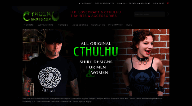 cthulhushirts.com