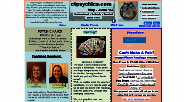 ctpsychics.com