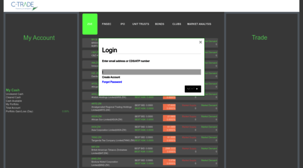 ctrade.co.zw