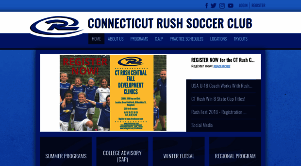 ctrushsoccer.com