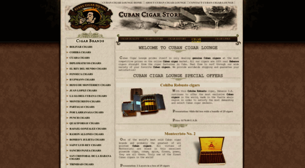 cubancigarlounge.com