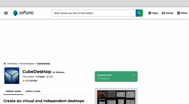 cubedesktop.en.softonic.com - CubeDesktop - Download - Cube Desktop En ...