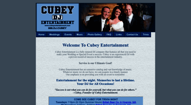 cubeyentertainment.com