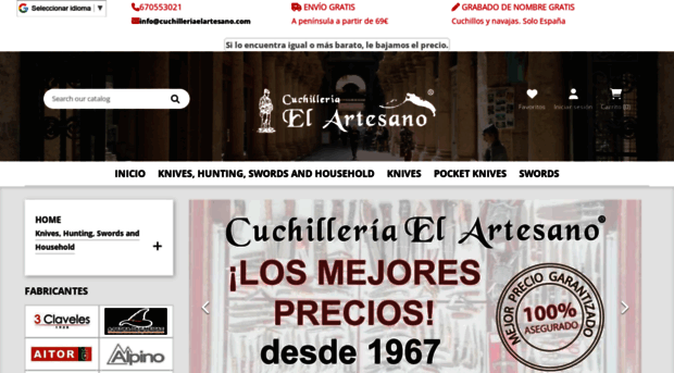 cuchilleriaelartesano.com