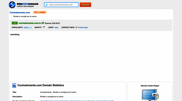 cucinainmente.com.webstatsdomain.org