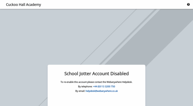 cuckoohall.schooljotter2.com