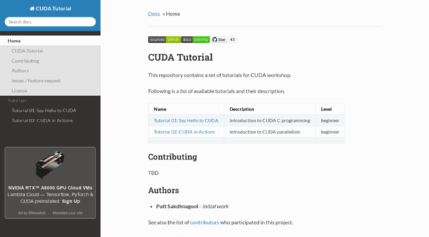 cuda-tutorial.readthedocs.io