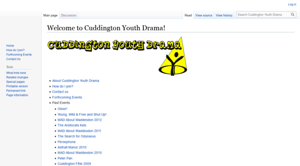 cuddingtonyouthdrama.org.uk