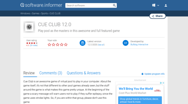 cue-club.software.informer.com